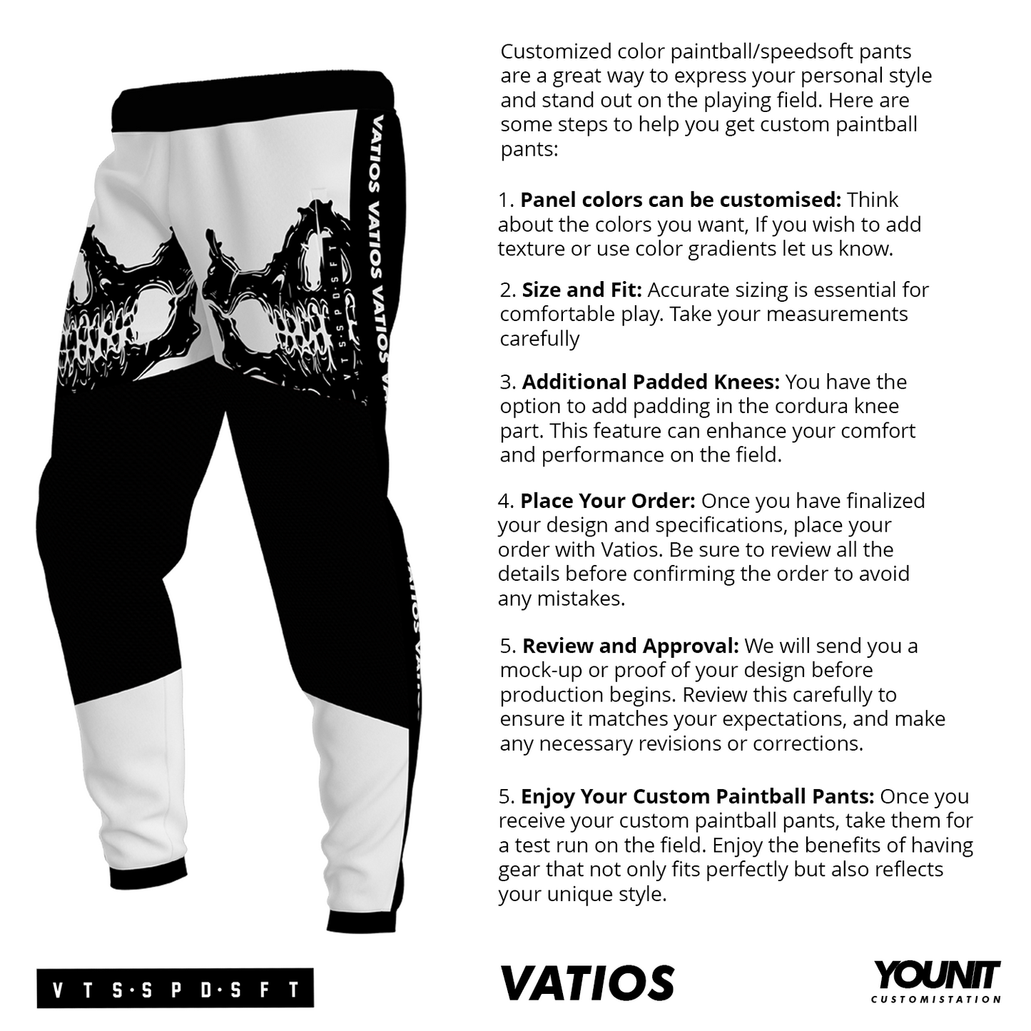 Custom Speedsoft / Paintball Joggers